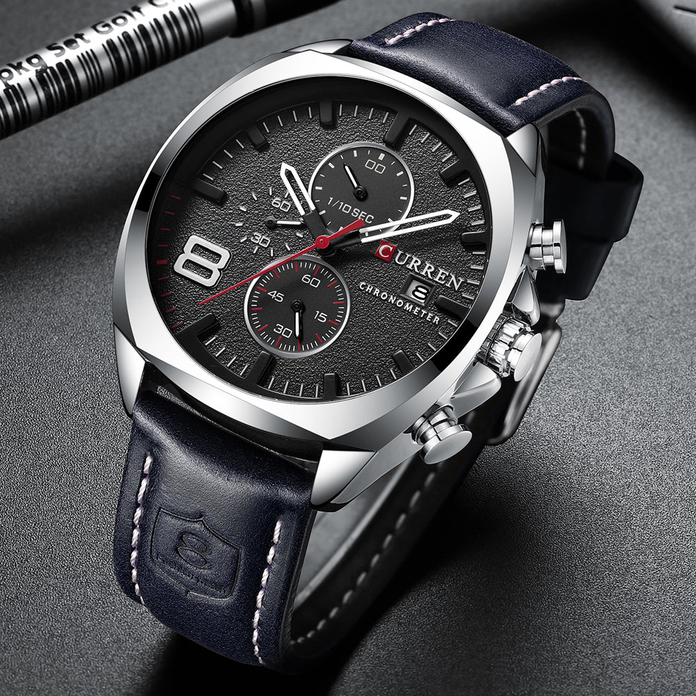 YSYH Military Analog Quartz Watch Men's Sport Wristwatch