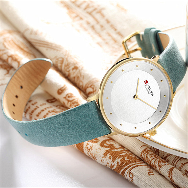 YSYH 9033 Womens Watches Luxury Leather Ladies Quartz Wrist Watch Casual Elegant Women's Clock Female Relogio feminino