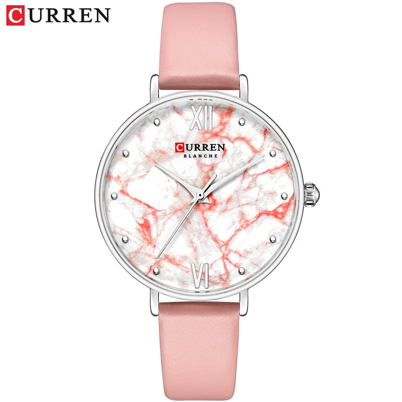 YSYH Creative Colorful Watches for Women Casual Analogue Quartz Leather Wristwatch Ladies Style Watch bayan kol saati