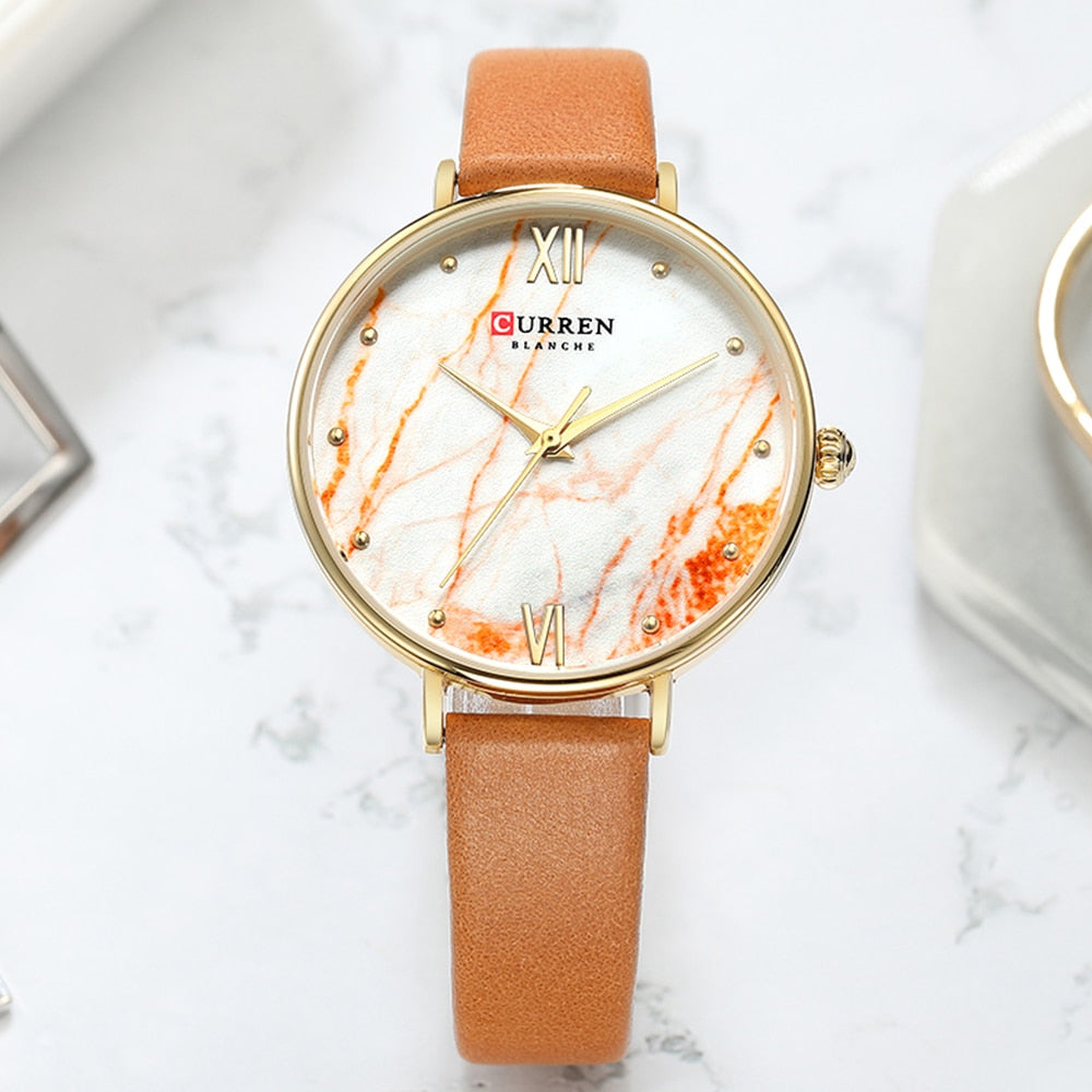 YSYH Creative Colorful Watches for Women Casual Analogue Quartz Leather Wristwatch Ladies Style Watch bayan kol saati