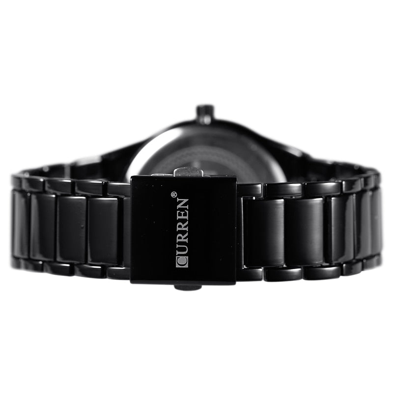 YSYH Calendar Quartz Wrist Watch Stylish Men's Watch Military Waterproof Full Steel Male Clock