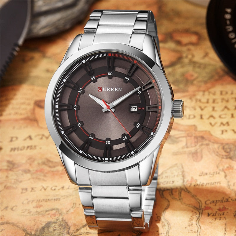 YSYH Casual Men Watches Display Date Army Military Quartz Male Clock Waterproof Wristwatch