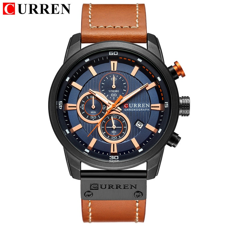 YSYH Quartz Men Watches Luxury Male Clock Chronograph Sport Mens Wrist Watch