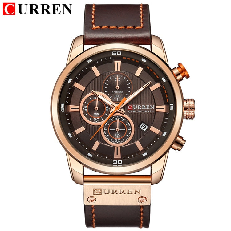 YSYH Quartz Men Watches Luxury Male Clock Chronograph Sport Mens Wrist Watch
