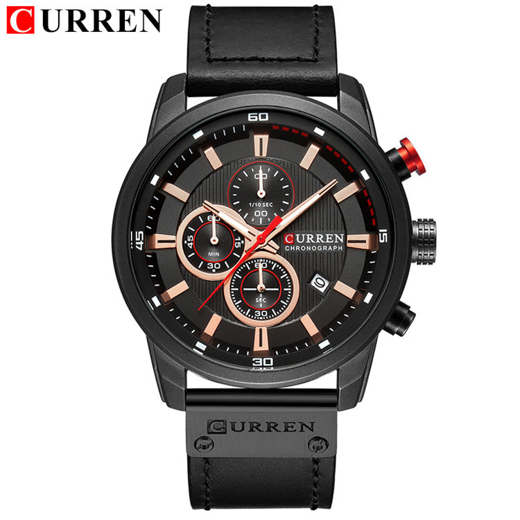 YSYH Quartz Men Watches Luxury Male Clock Chronograph Sport Mens Wrist Watch