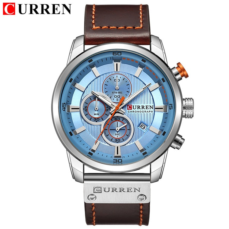 YSYH Quartz Men Watches Luxury Male Clock Chronograph Sport Mens Wrist Watch