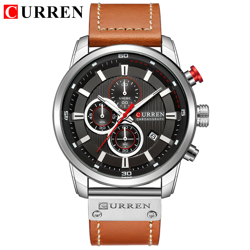 YSYH Quartz Men Watches Luxury Male Clock Chronograph Sport Mens Wrist Watch