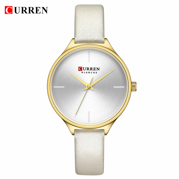YSYH Ladies Watches Minimalist Wrist Watch for Women Casual Fashion Leather Strap Quartz Female Clock Simple Classy Watch