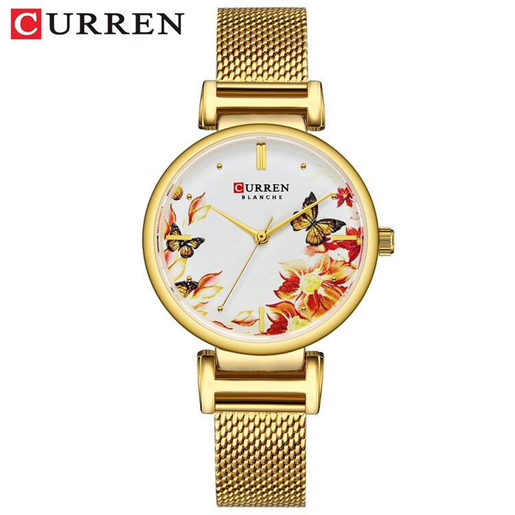YSYH Leather Women Watch Summer Quartz Ladies Wristwatch Relojes Female Clock Fashion Flower Dial Reloj Mujer