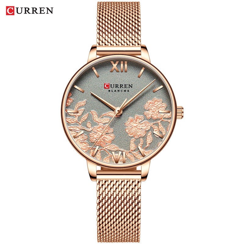 YSYH Leather Women Watches Beautiful Unique Design Dial Quartz Wristwatch Clock Female Fashion Dress Watch Montre femme