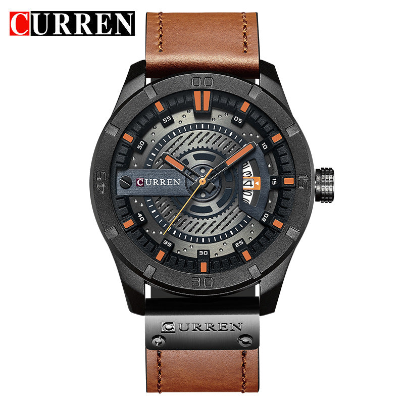 YSYH Luxury Brand Analog sports Wristwatch Display Date Men's Quartz Watch