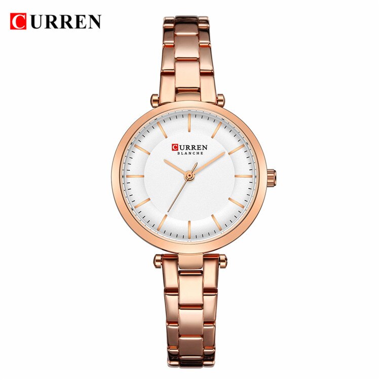 YSYH Luxury Brand Minimalist Quartz Watches Women Rose Gold Bracelet Watch Casual Slim Clock for Ladies Wristwatch with Steel