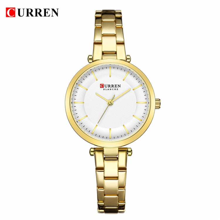 YSYH Luxury Brand Minimalist Quartz Watches Women Rose Gold Bracelet Watch Casual Slim Clock for Ladies Wristwatch with Steel