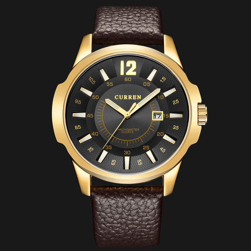 YSYH Men's Sports Quartz Watch Men Luxury er Watch Man Quartz Gold Clock