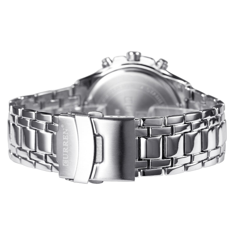YSYH Watches Men Luxury &Casual Quartz Male Wristwatches Classic Analog Sports Steel Band Clock Relojes