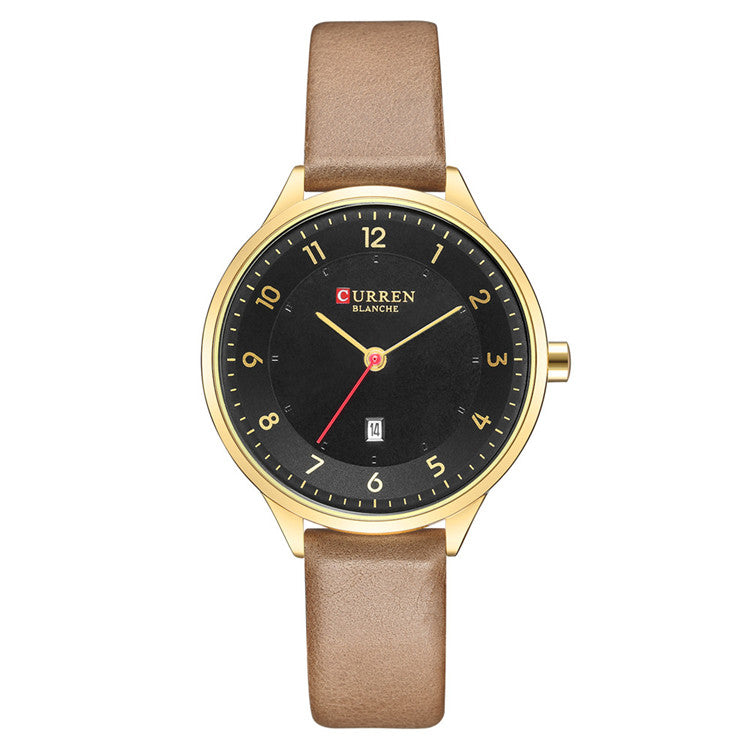 YSYH Charm Leather Watches Women Classic Digital Analog Quartz Wristwtatch Ladies Dress Watch With Date 9035 Relogio Feminino