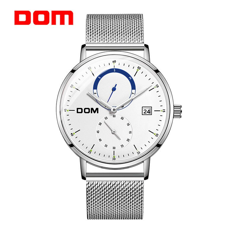 YSYH Simple style men's quartz watch fashion casual waterproof watch