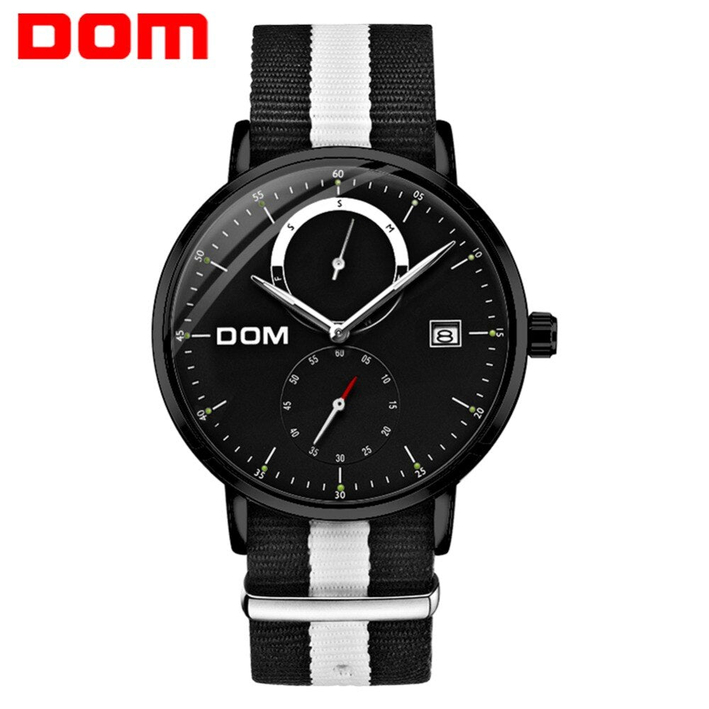 YSYH Simple style men's quartz watch fashion casual waterproof watch