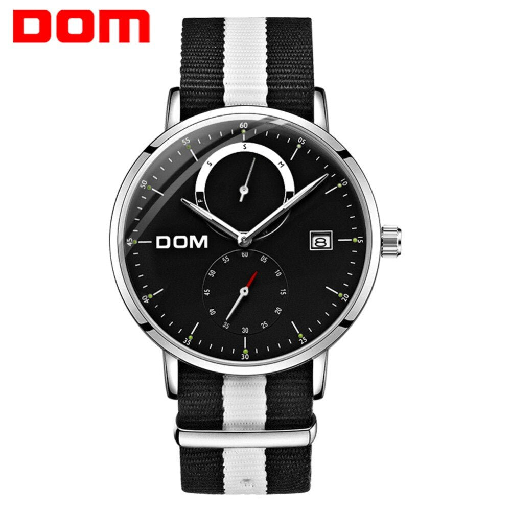 YSYH Simple style men's quartz watch fashion casual waterproof watch