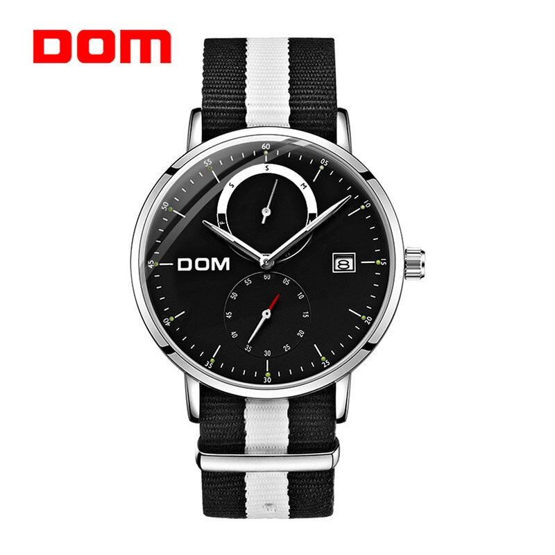 YSYH Simple style men's quartz watch fashion casual waterproof watch