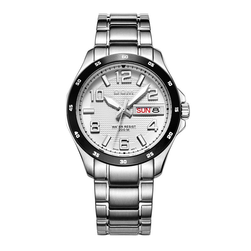 YSYH Men's Casual Quartz Wristwatch Waterproof Reloj Hombre Sport Relogio Masculino