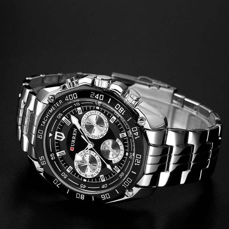 Fashion Full Stainless Steel Watches For Men YSYH Casual Quartz Mens Wrist Watch Waterproof Male Clock Gentleman Relojes Gift