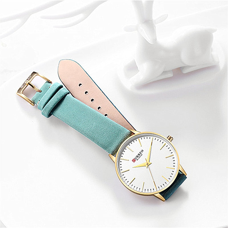 YSYH Fashion Quartz Women's Watch Womens Watches Simple Leather Girls Wristwatch Ladies Dress Clock Reloj Mujer Gifts