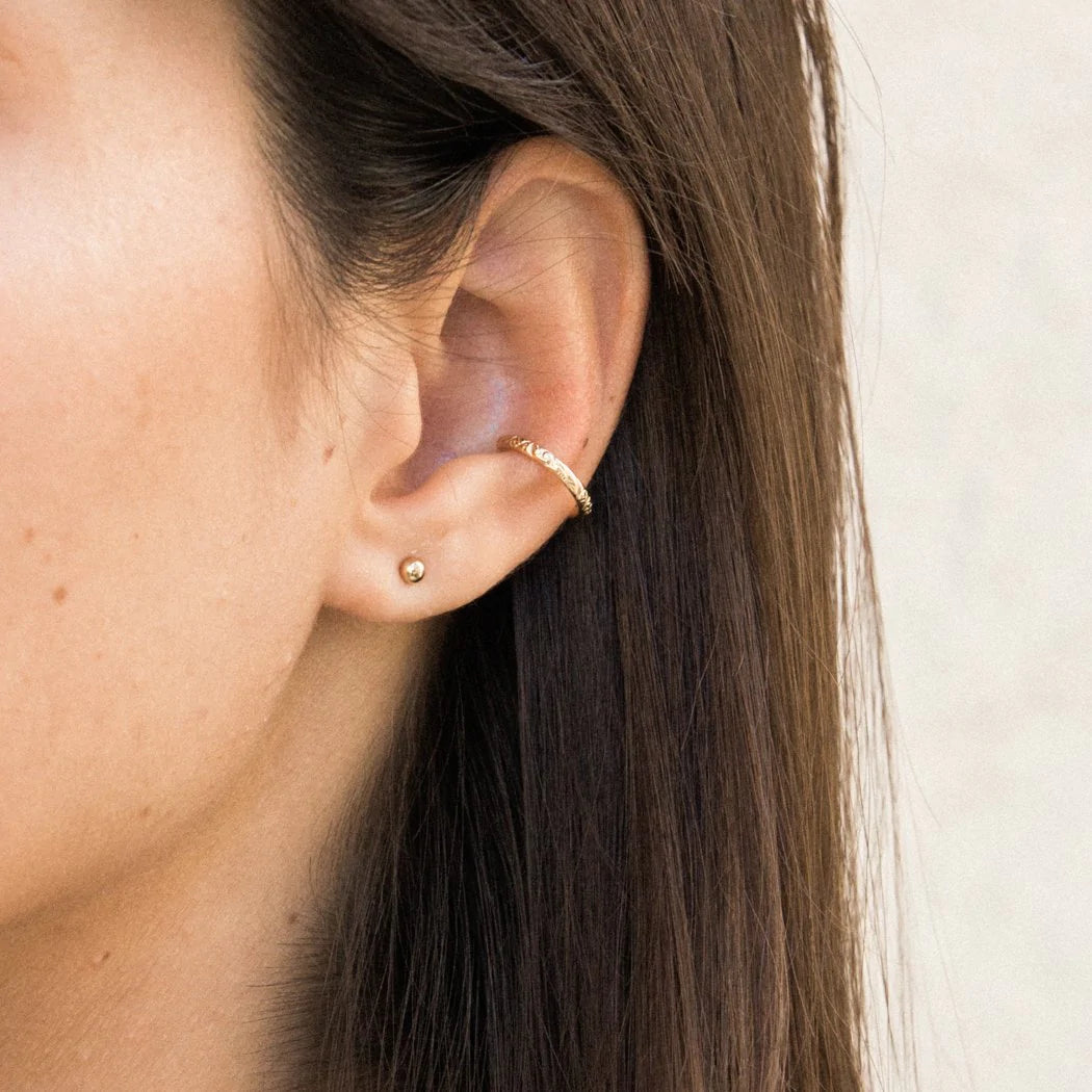 Flower Ear Cuff