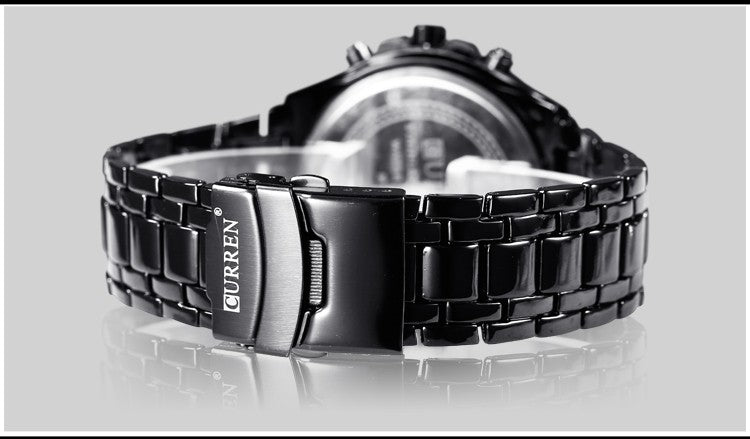 YSYH Watches Men Luxury &Casual Quartz Male Wristwatches Classic Analog Sports Steel Band Clock Relojes