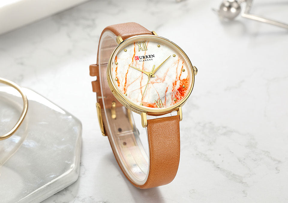 YSYH Creative Colorful Watches for Women Casual Analogue Quartz Leather Wristwatch Ladies Style Watch bayan kol saati