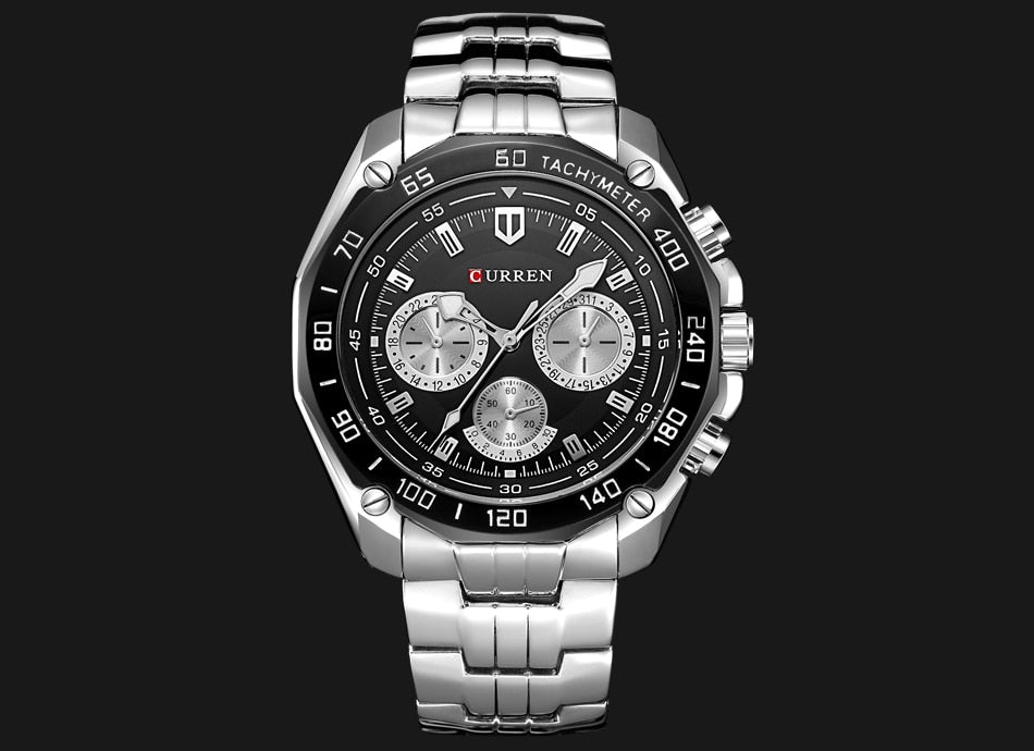 Fashion Full Stainless Steel Watches For Men YSYH Casual Quartz Mens Wrist Watch Waterproof Male Clock Gentleman Relojes Gift