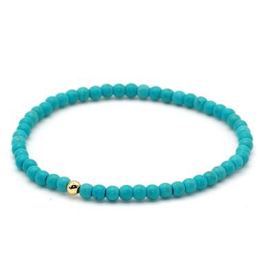 Tiger Eye Turquoises Volcano Lava Bracelet-Bracelet-Rossny