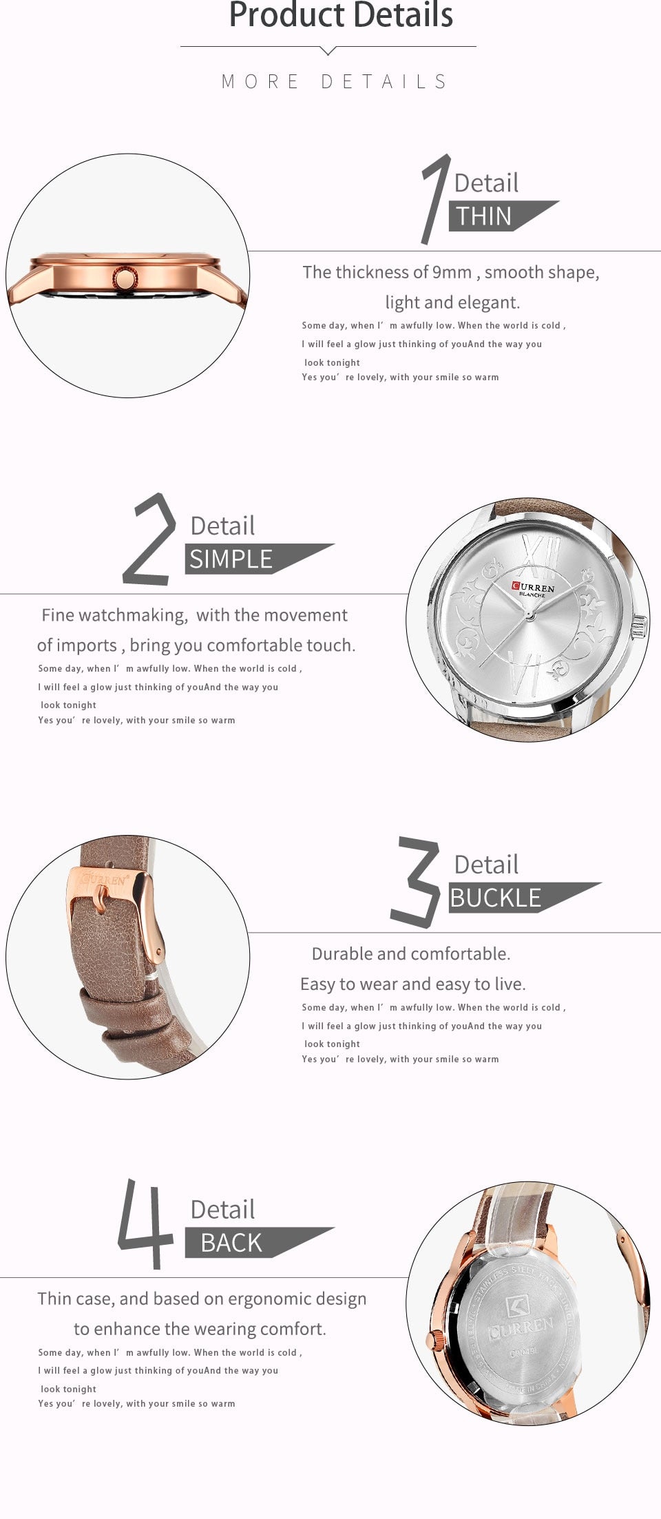 YSYH Watches Women Fashion Creative Analog Quartz Wrist Watch Reloj Mujer Casual Leather Ladies Clock Female Montre femme
