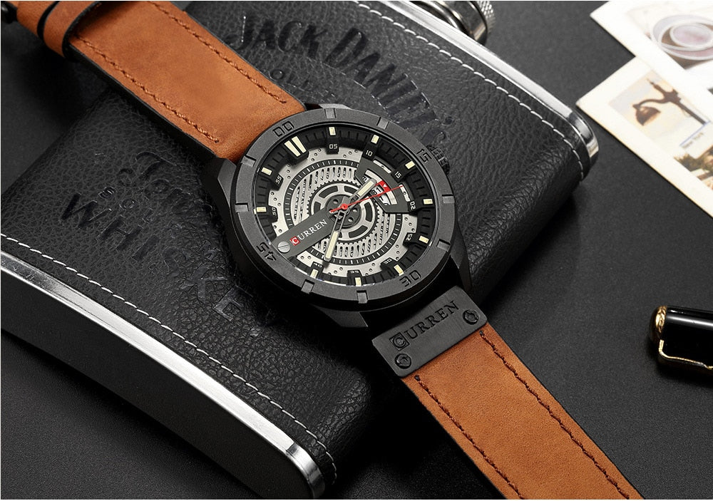YSYH Luxury Brand Analog sports Wristwatch Display Date Men's Quartz Watch