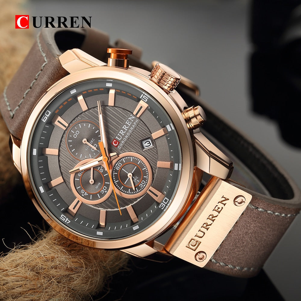 YSYH Quartz Men Watches Luxury Male Clock Chronograph Sport Mens Wrist Watch