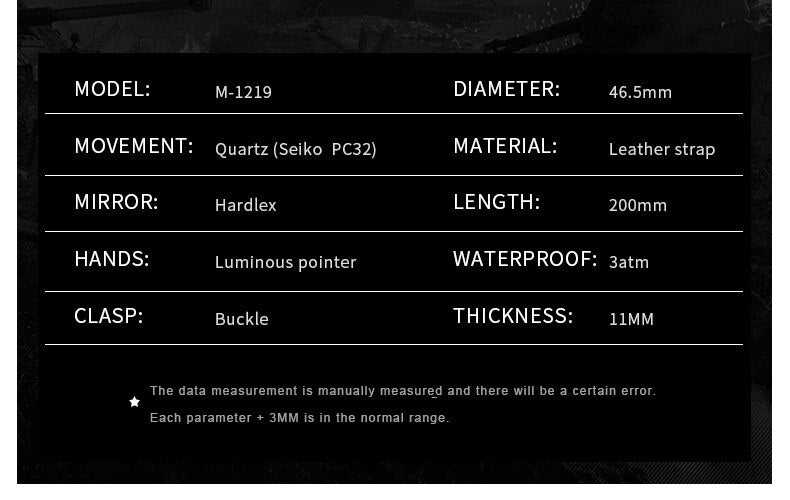 YSYH Men's Watch Waterproof Sports Casual Quartz Watch Men Leather Strap Luminous Pointer Multifunction Clock