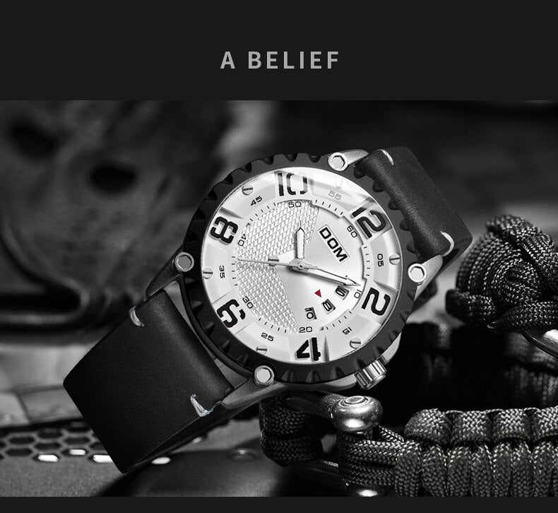 YSYH men's sports waterproof watch man multi-function casual fashion quartz wristwatch New Father's Day gift