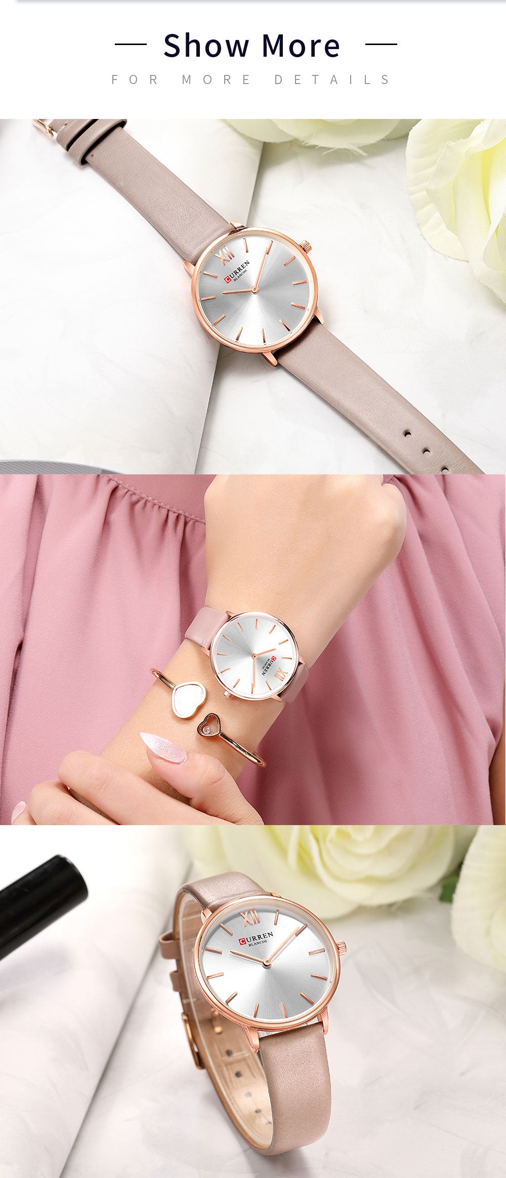 YSYH Women Watches Pink Analog Quartz Clock Female Casual Ladies Wrist Watch Soft Leather Strap Watch relogios feminino