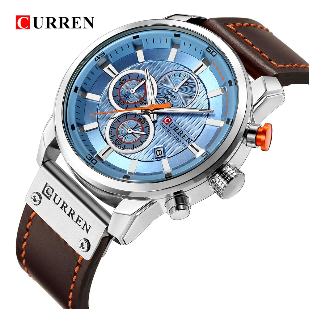 YSYH Quartz Men Watches Luxury Male Clock Chronograph Sport Mens Wrist Watch