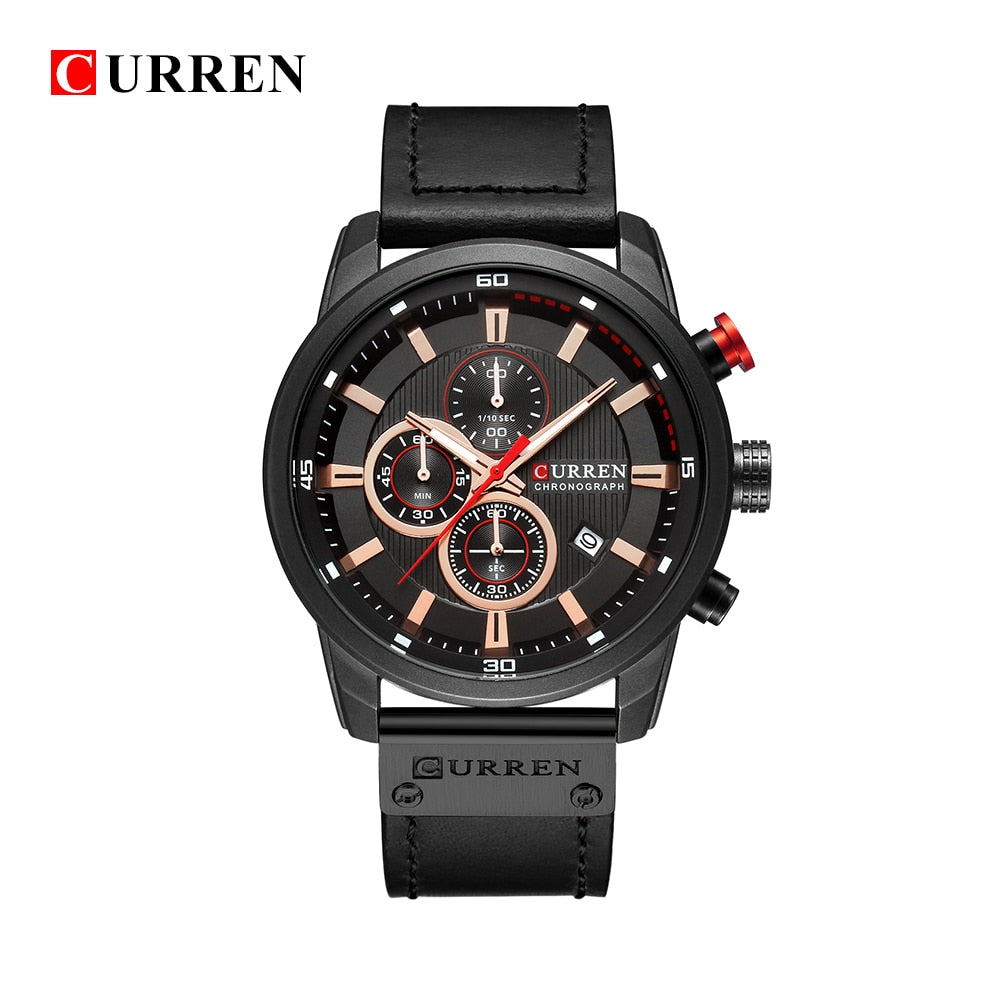 YSYH Quartz Men Watches Luxury Male Clock Chronograph Sport Mens Wrist Watch