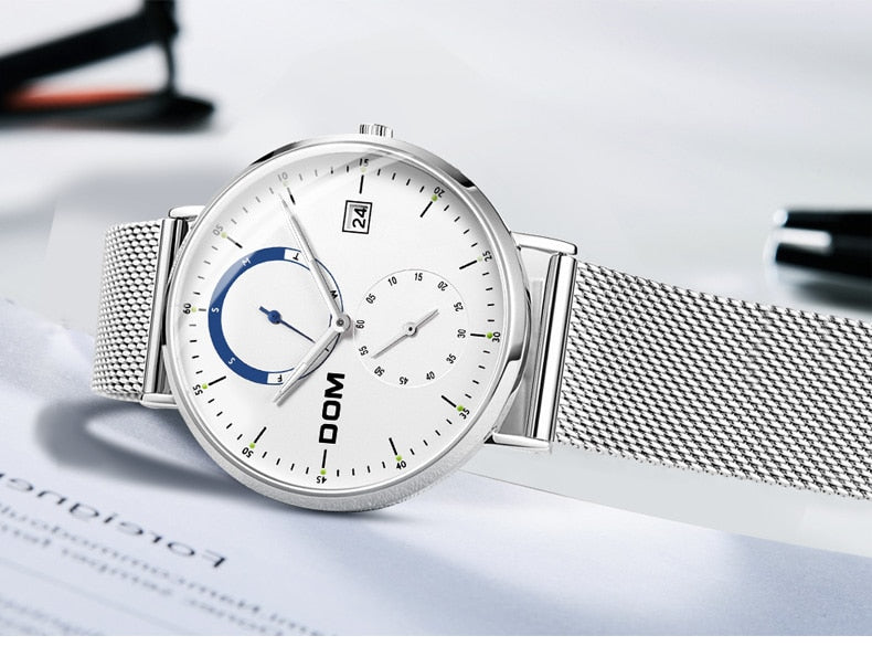YSYH Simple style men's quartz watch fashion casual waterproof watch