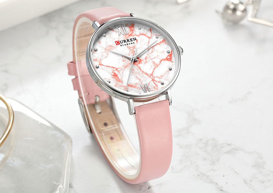 YSYH Creative Colorful Watches for Women Casual Analogue Quartz Leather Wristwatch Ladies Style Watch bayan kol saati