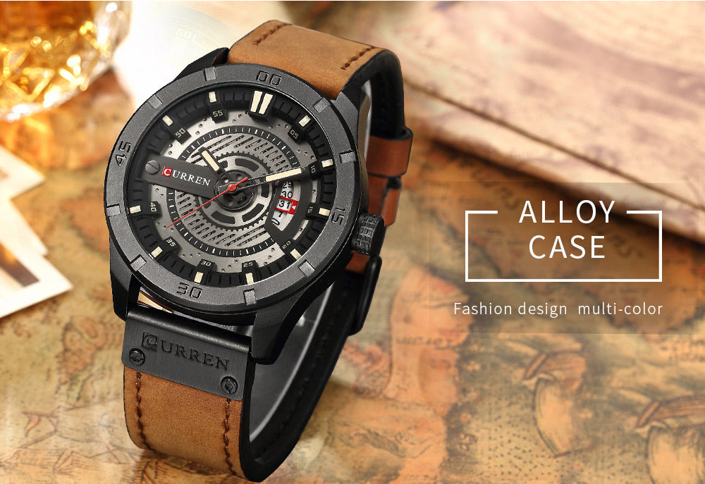 YSYH Luxury Brand Analog sports Wristwatch Display Date Men's Quartz Watch