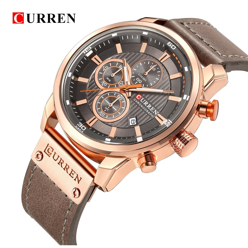 YSYH Quartz Men Watches Luxury Male Clock Chronograph Sport Mens Wrist Watch