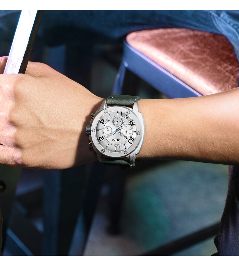 YSYH brand military series men's watch waterproof sports man quartz wristwatch business casual clock male chronograph New