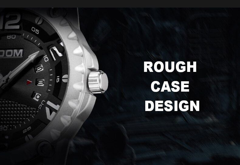 YSYH men's sports waterproof watch man multi-function casual fashion quartz wristwatch New Father's Day gift