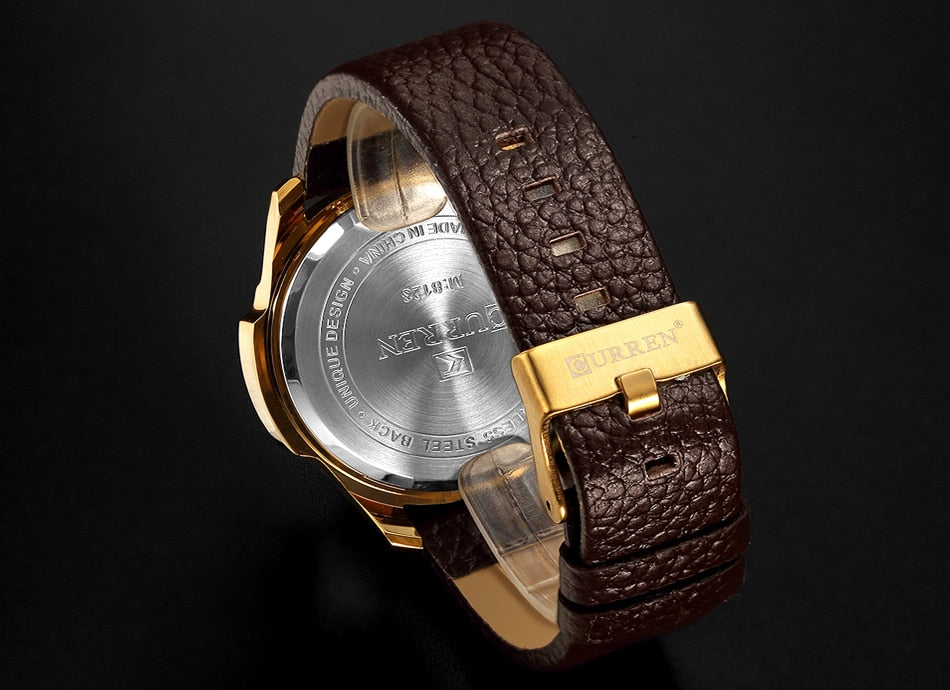 YSYH Men's Sports Quartz Watch Men Luxury er Watch Man Quartz Gold Clock
