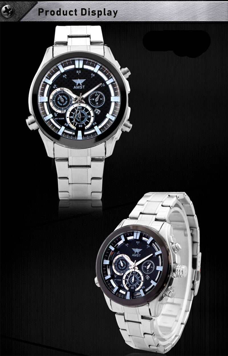 YSYH Mens Watches Top Brand Luxury Men's Sports Wrist Watch Men Waterproof Quartz Clock Relogio Masculino New