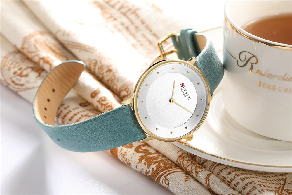 YSYH Watches Women Leather Analog Quartz Wristwatch Charm Ladies Dress Watch Romantic Gift Female Clock 9033 Relogios Feminino