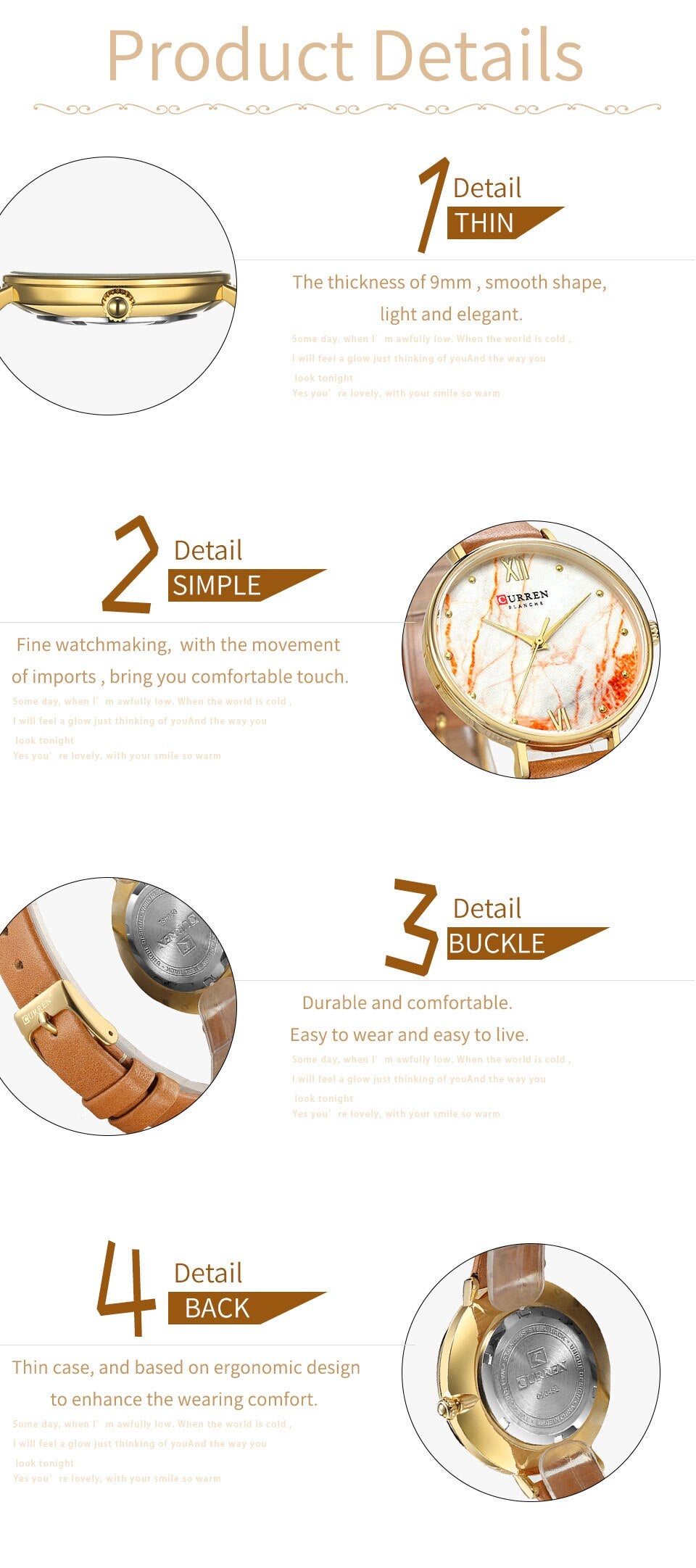 YSYH Creative Colorful Watches for Women Casual Analogue Quartz Leather Wristwatch Ladies Style Watch bayan kol saati